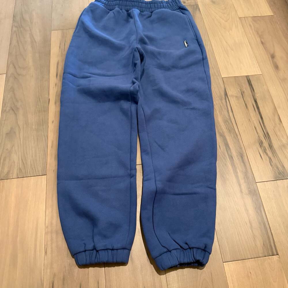 Comfrt Original Heavyweight Jogger Sweatpants Blue Size M